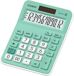 CALC DE MESA 12 DIG CASIO MX12B-GN TQ