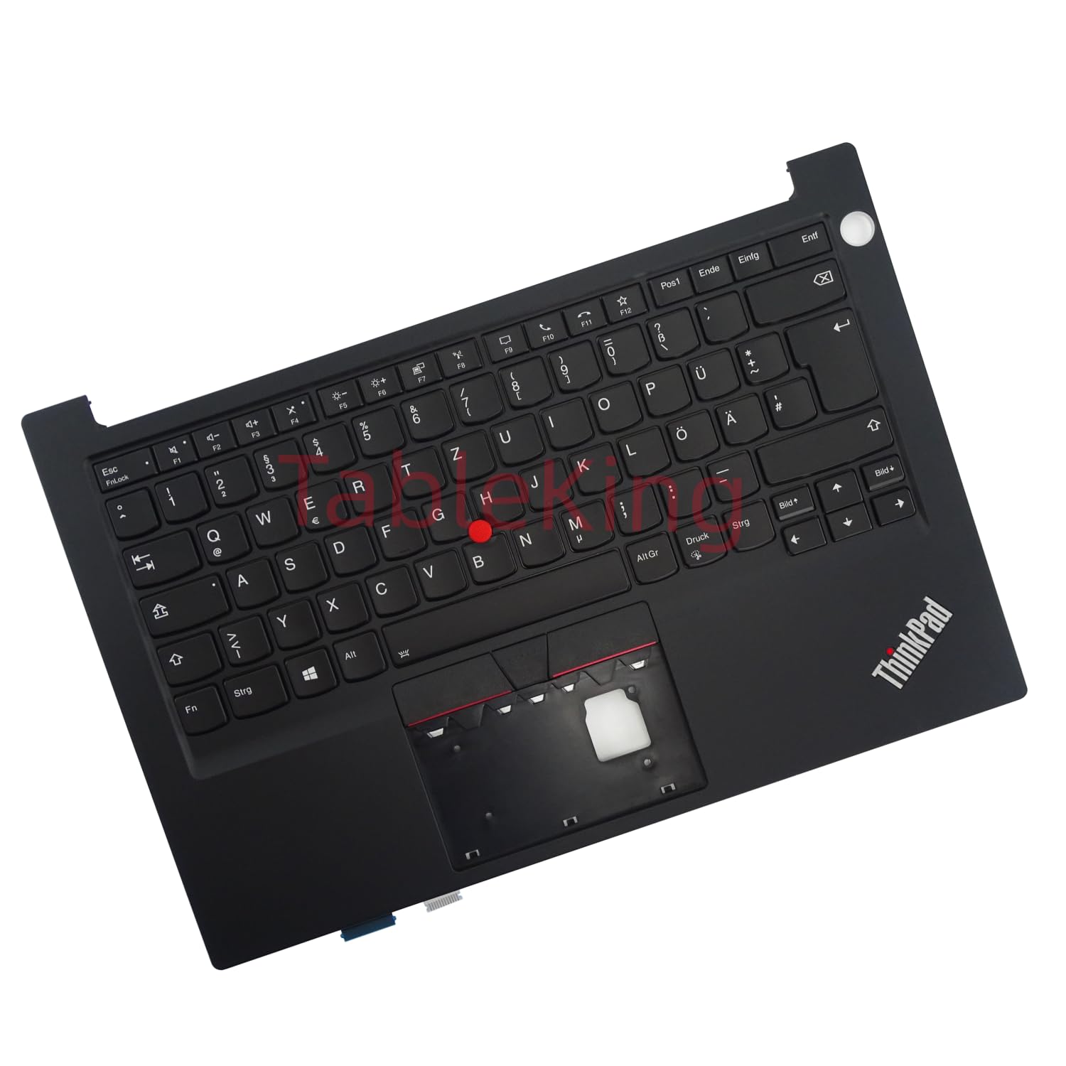Ersatztastatur Hintergrundbeleuchtung für Lenovo Thinkpad E14 Gen2 Gen3 Gen4 C-Schale mit Tastatur (Deutsche)