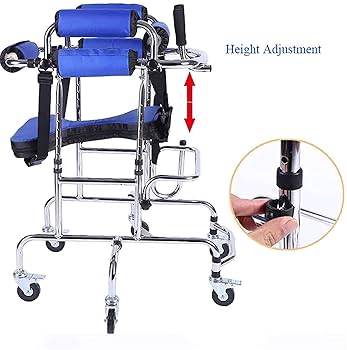 歩行器 Amazon.co.jp: 高齢者のための歩行器 脳性麻痺の子供 6 輪歩行器