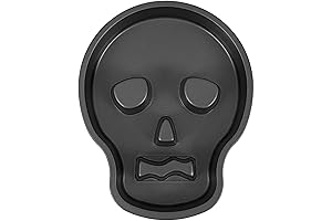 Wilton Skull Cake Pan with Flutes - Create Spooky Yet Delicious Treats