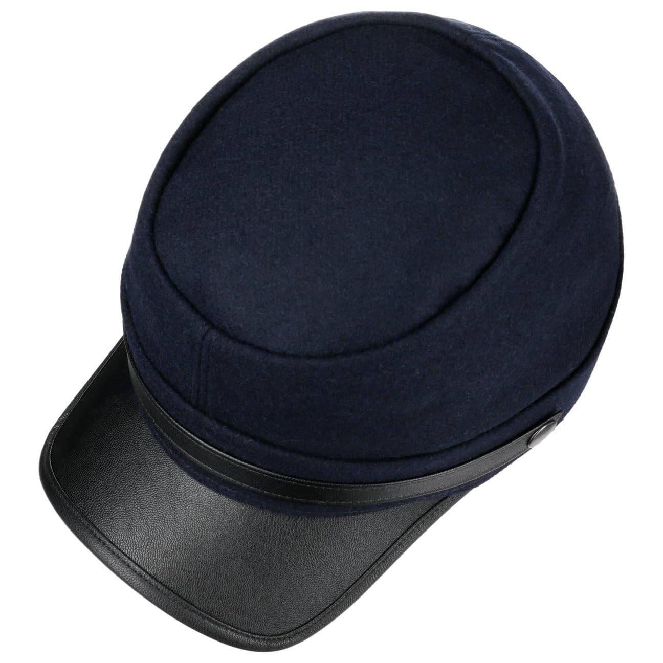 Lipodo Casquette Kepi Femme/Homme - Made in Italy Laine Army avec Visiere, Visiere Printemps-ete Printemps Ete Automne Hiver