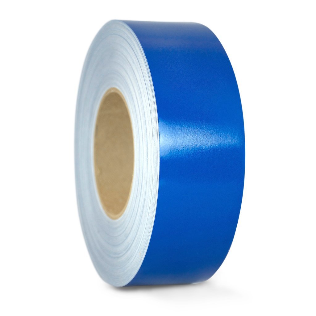 GGR Supplies T.R.U. REF-7 Blue Engineering Grade Reflective Tape: 3/4 in. Wide x 30 ft. Length