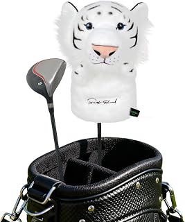 Scott Edward Golf Club Cover Fit Well for Driver or Fairway Wood Golf Club, Funny Cute Animal Design Soft Functional Golf Headcover Stylish Protection for Your Clubs for Men and Women