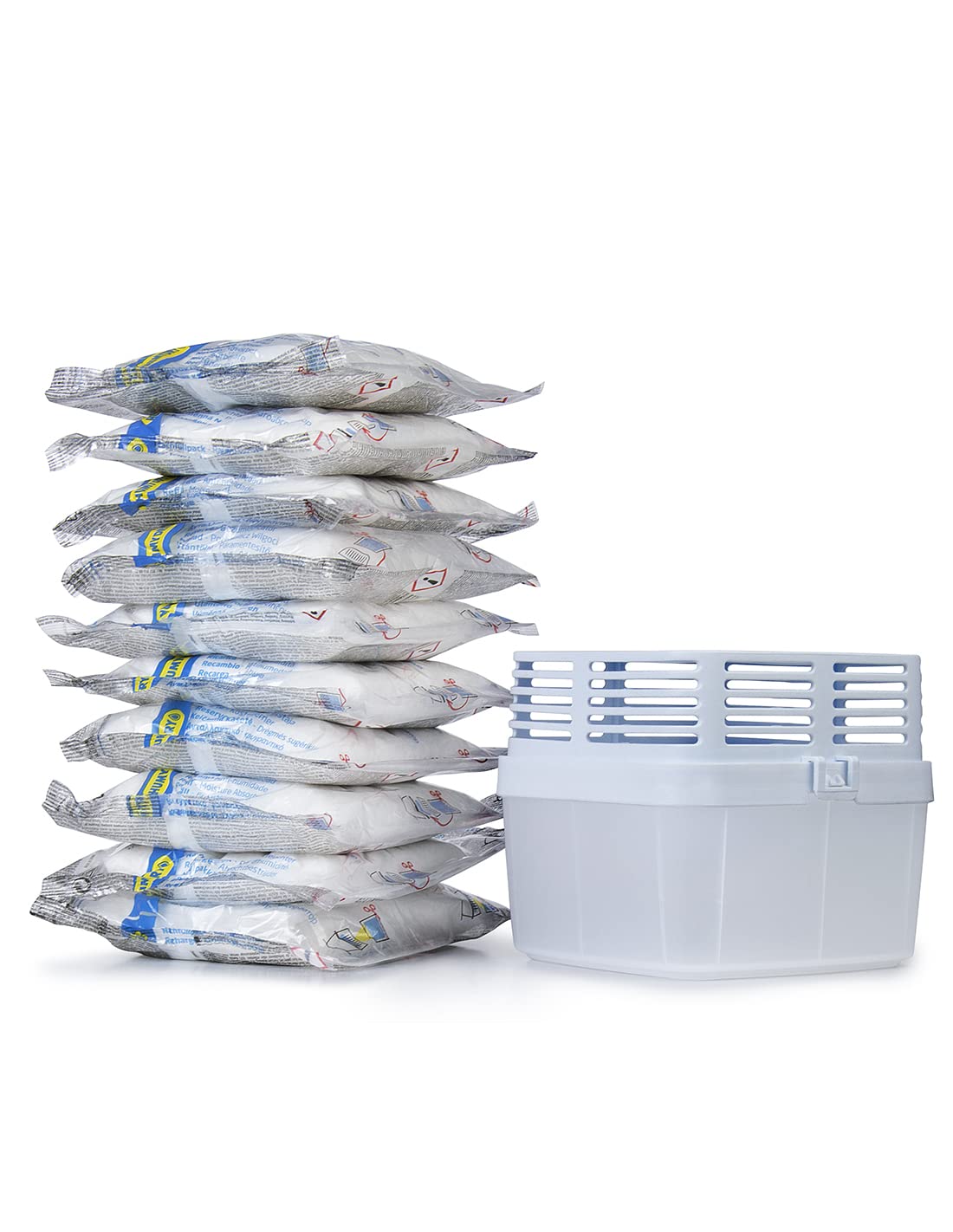Lote Humydry 10 Recambios 450g + Aparato Antihumedad Premium 450g