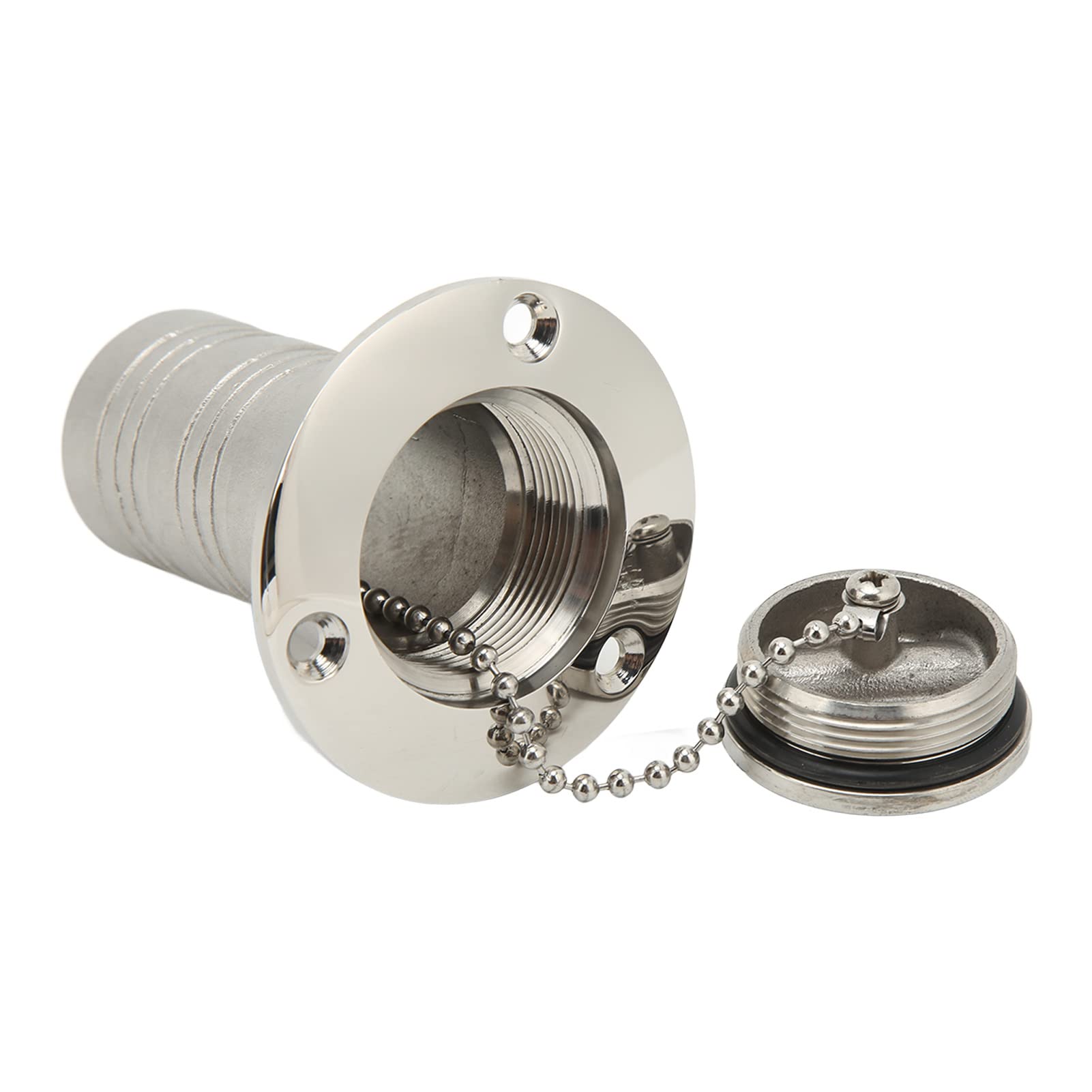 Tappo Serbatoio Carburante per Yacht Antiruggine, Resistente alla Corrosione, Facile da Usare, Tappo Serbatoio Barca, Serbatoio Acqua Rimorchio, 38 Mm, Design Senza Chiave,