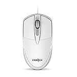 FRONTECH FRONECH Precision Pro – Ultra-Quiet Ergonomic Optical USB Mouse with Smooth Scroll Wheel (MS-0047W)