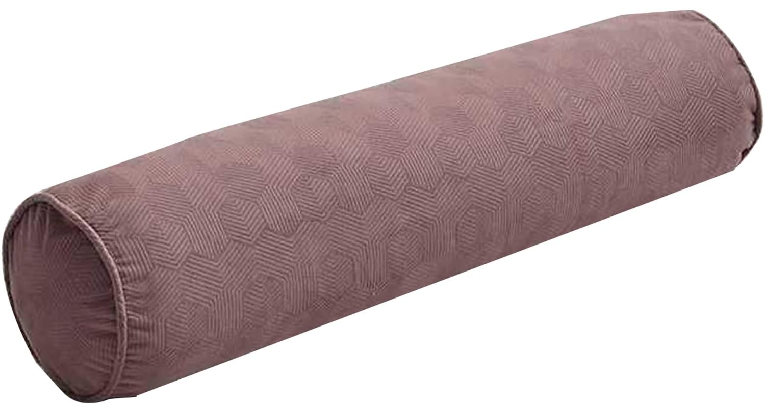 Zylindrisches Nackenrolle Multifunktional Rohrkissen 15x40/15x50/20x60 Reisekissen Bequemes Abnehmbar Rollenkissen Kissenrolle Für Nacken, Beine, Rücken, Bett, Yoga(#8,20x70cm/8x27in)