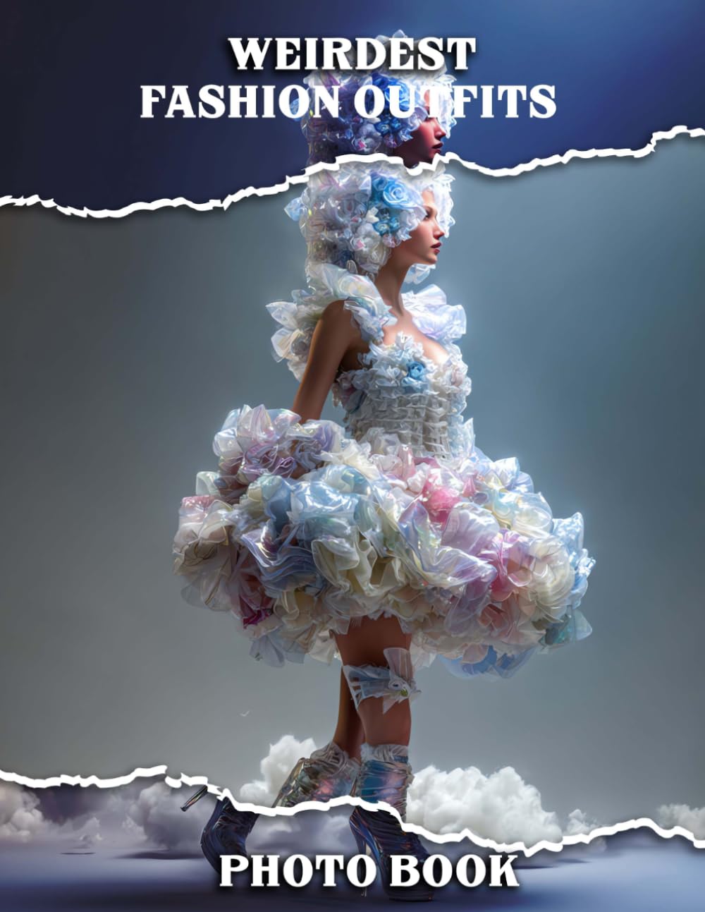 Weirdest Fashion Outfits Photo Book: Quirky and Eccentric Looks Collection | With 40 Illustrated Pages for Unique Style Enthusiasts Gifts