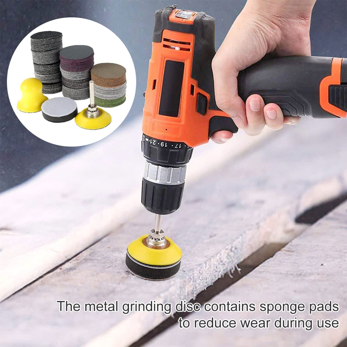 20 Disques De Ponçage Grain 180 Carbure De Silicium, 5 Pouces - Pour Support Velcro, Marque Uxcell