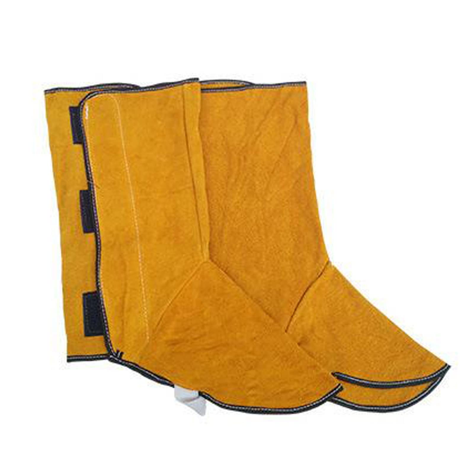 Saldatura sul posto di lavoro in pelle scarpe lunghe stivali in saldatura protezione antincendio leggings foot cover isolamento