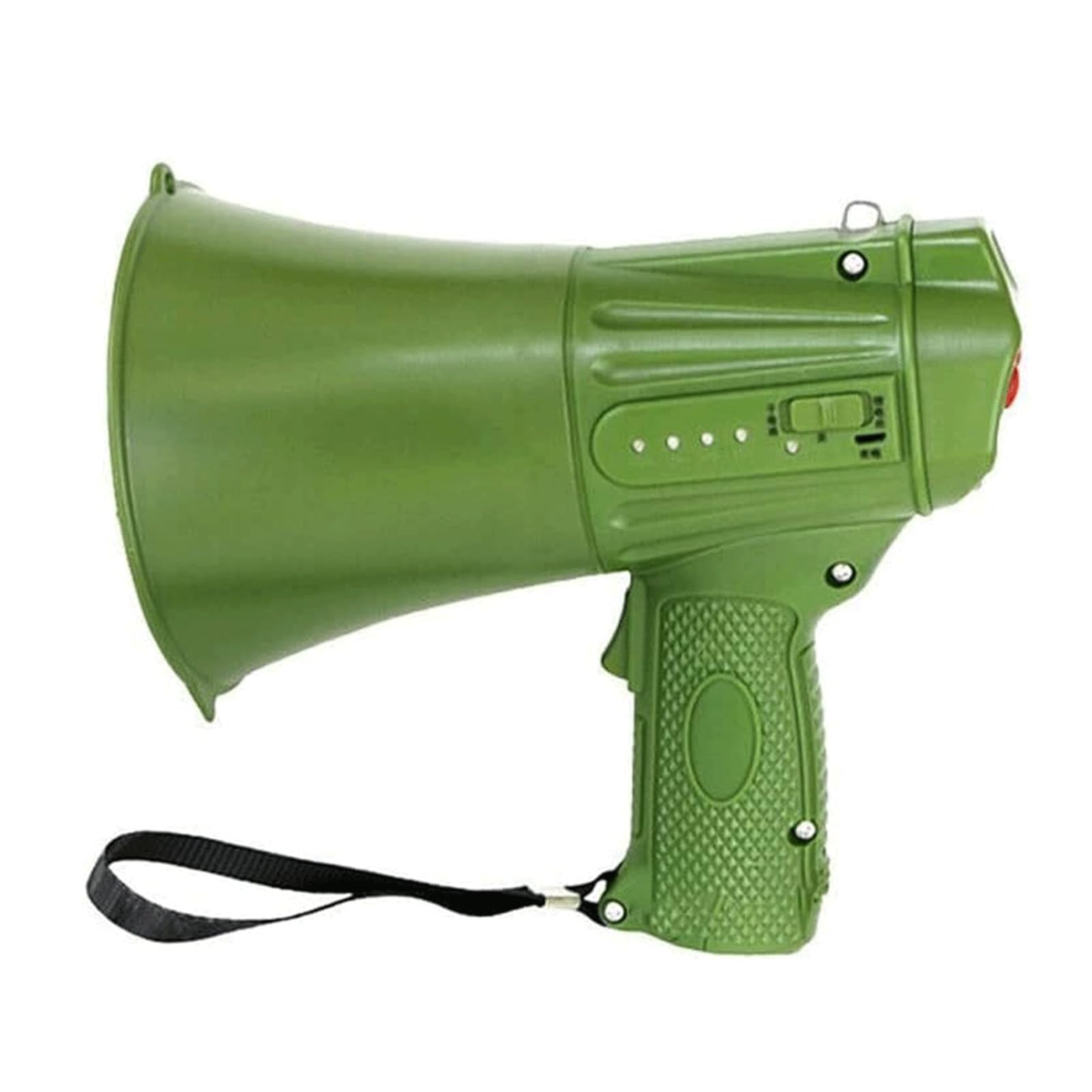 Loud Hailer, Fashion Bullhorn s Megáfono portátil de 10 vatios de Potencia Sirena incorporada Altavoz megáfono Grabación Altavoz megáfono for Exteriores,Altavoz de bocina