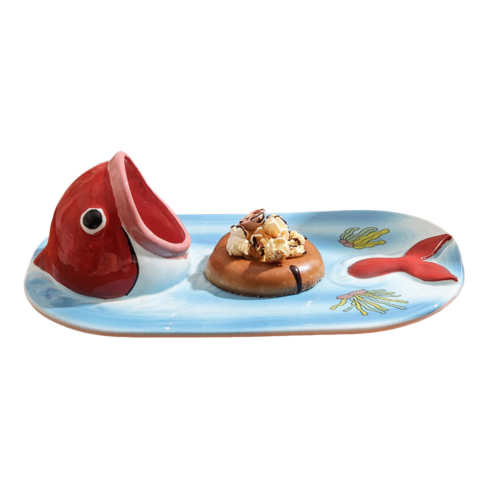 Assiette à Sushi Assiettes à Sushi à Motif Carpe