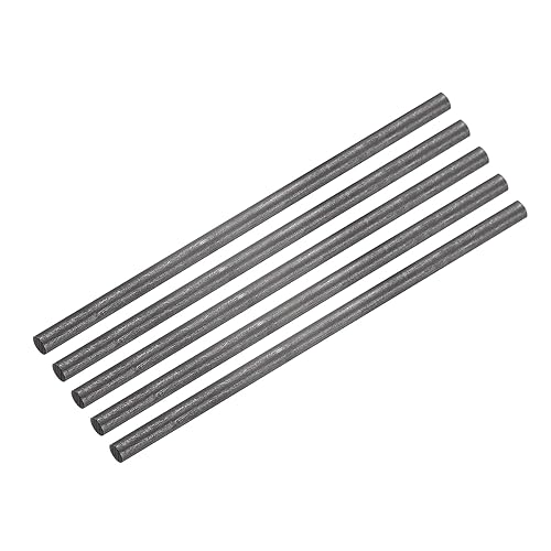 PATIKIL Varilla de grafito para agitar, barra cilíndrica de carbono de 3.937 x 0.157in, color negro para electrodo, fundición de fusión, crisoles,