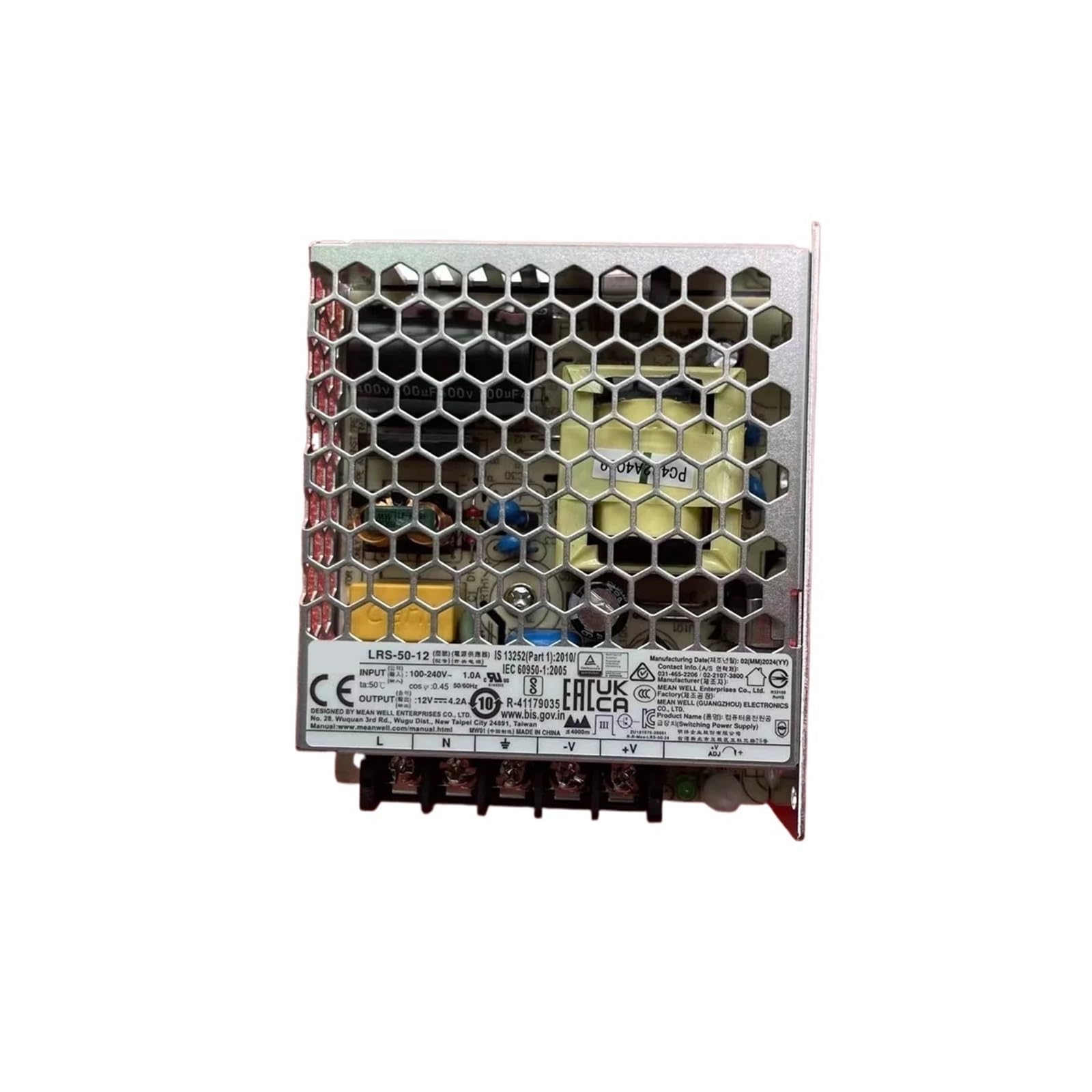 LEOTNNDQ LRS-50-48 48V 1.1A 50W Single Output Switching Power Supply LRS-50