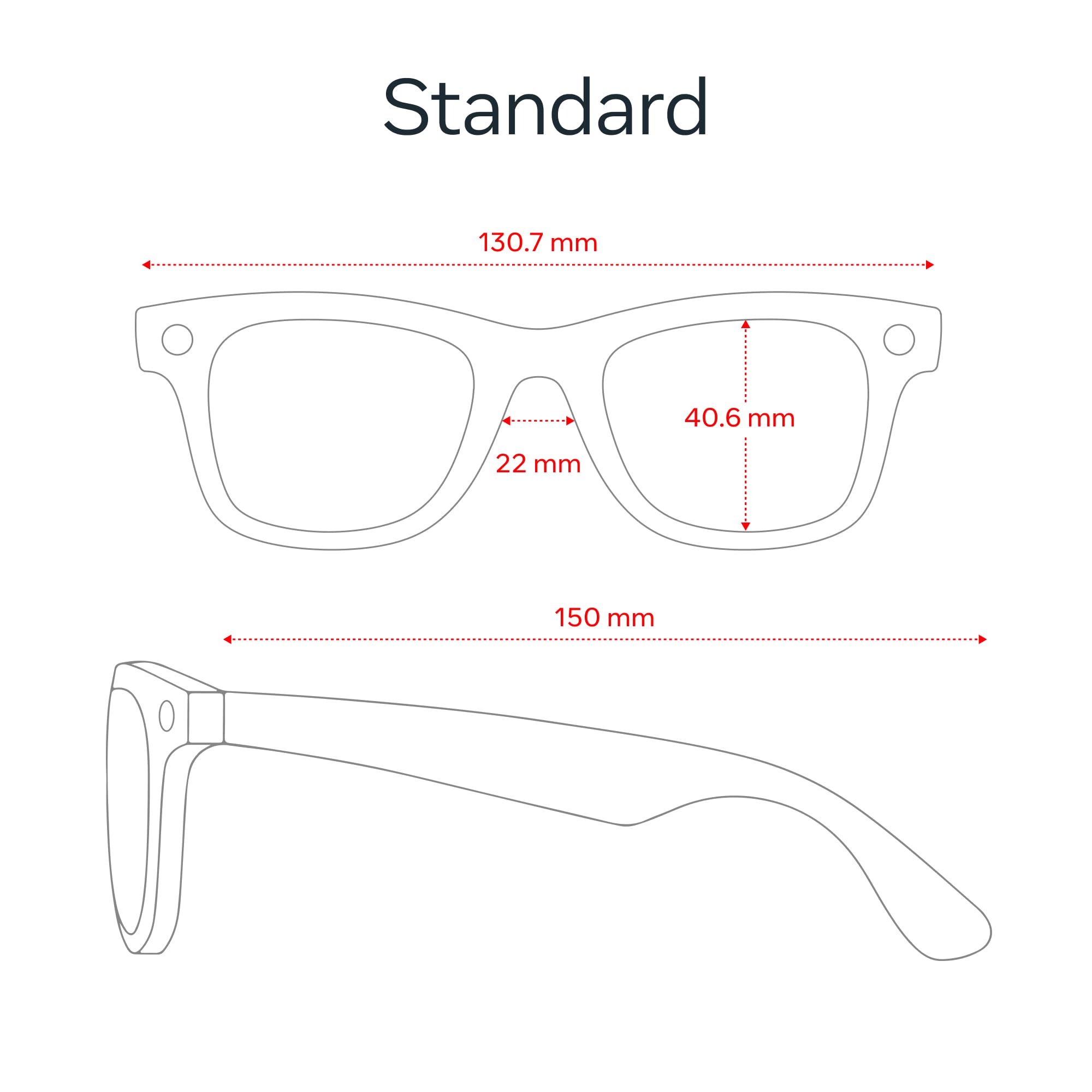Ray-Ban Meta (Gen 2) Wayfarer KI-Brille für Herren, Damen — 12 MP Kamera, 3K Ultra HD Video, Open-Ear Audio, Meta AI — 2X Akkulaufzeit — Matt Schwarz/von Transitions® Klar zu Grau Gläser
