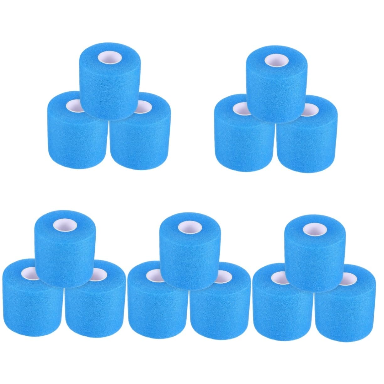 BESPORTBLE 6 Rolls Sports Shock Absorbing Belt Athletic Tape Glue Tape Boxing Tape for Hands Wraps for Sports