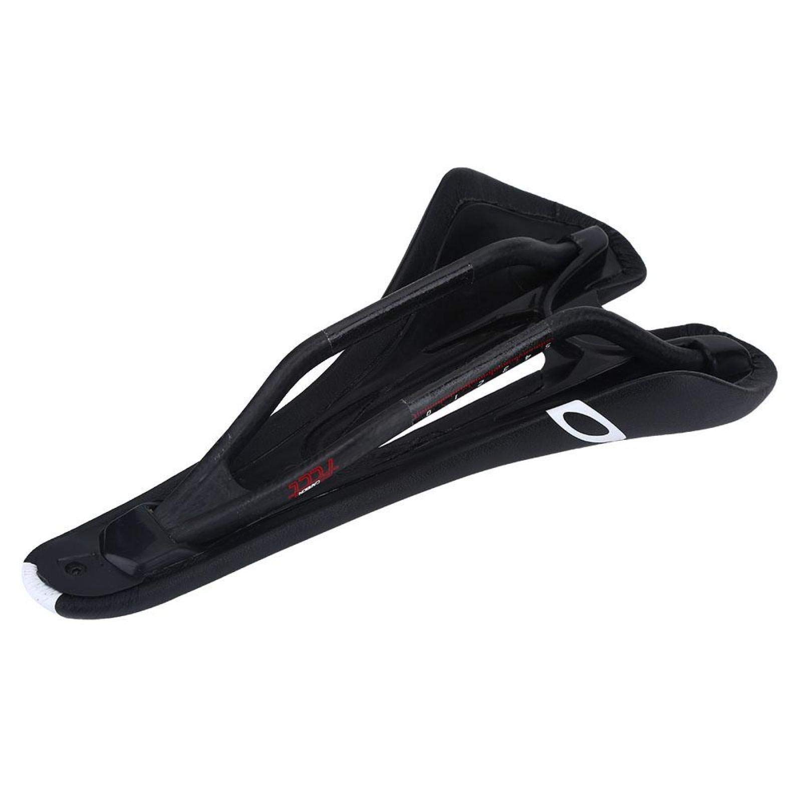 Sella per bicicletta, accessorio di ricambio ultraleggero in fibra di carbonio per mountain bike e bici da strada.