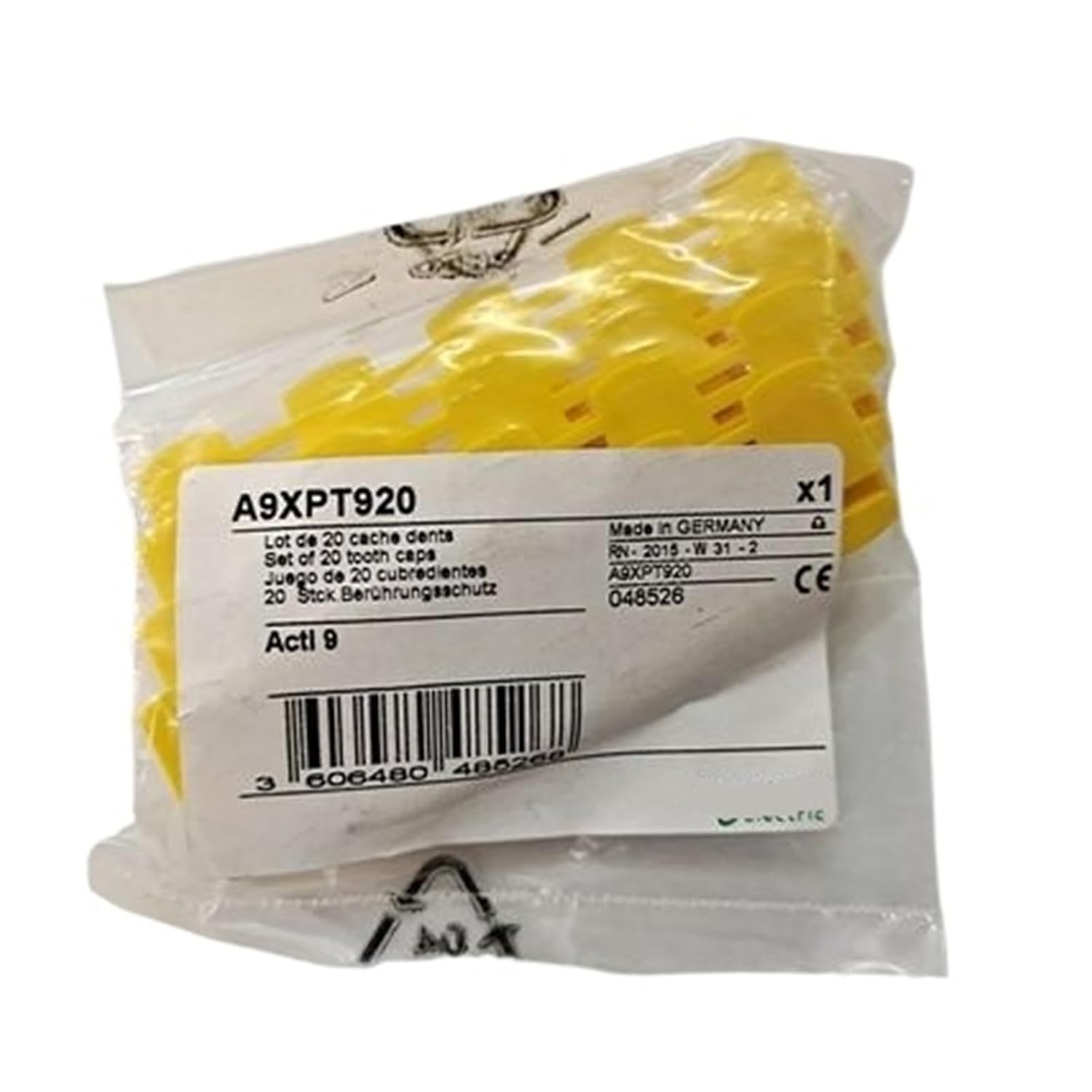 Busbar 2p air Switch Circuit Breaker Connected to 1p+n Terminal 12-bit 24-bit Connection Copper busbar(A9XPE210-2P-10PCS)