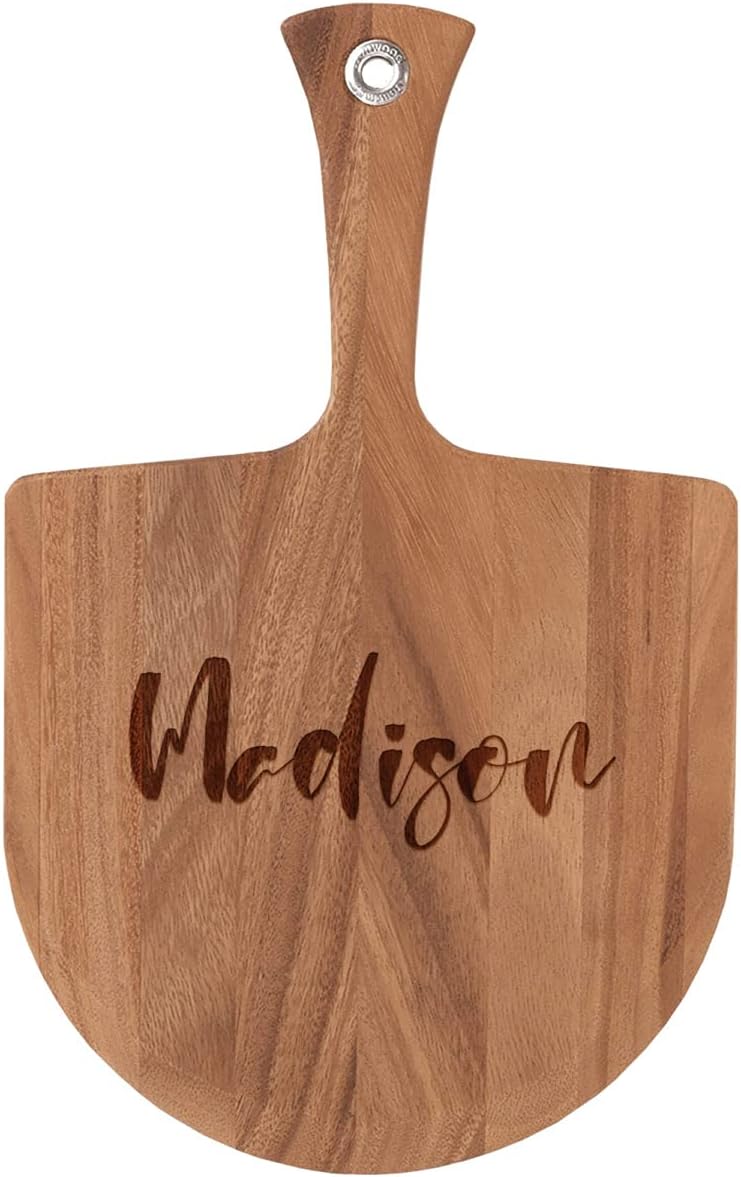 Personalized Acacia Wood Pizza Paddle