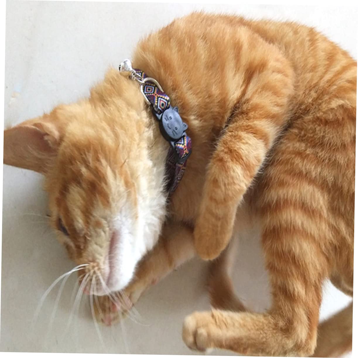 INOOMP 15stücke Teiliges Bohemian Katzenhalsband Verstellbar Für Kätzchen Und Kleine Hunde Mit Glöckchen Hautfreundlich Und Dekorativ Für Tägliches Tragen Und Feste