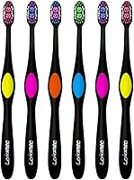 Vista 2 de Colgate 360 Fresh N' Protect Toothbrush, Ultra Compact, Soft (Colors May Vary) - Pack of 6