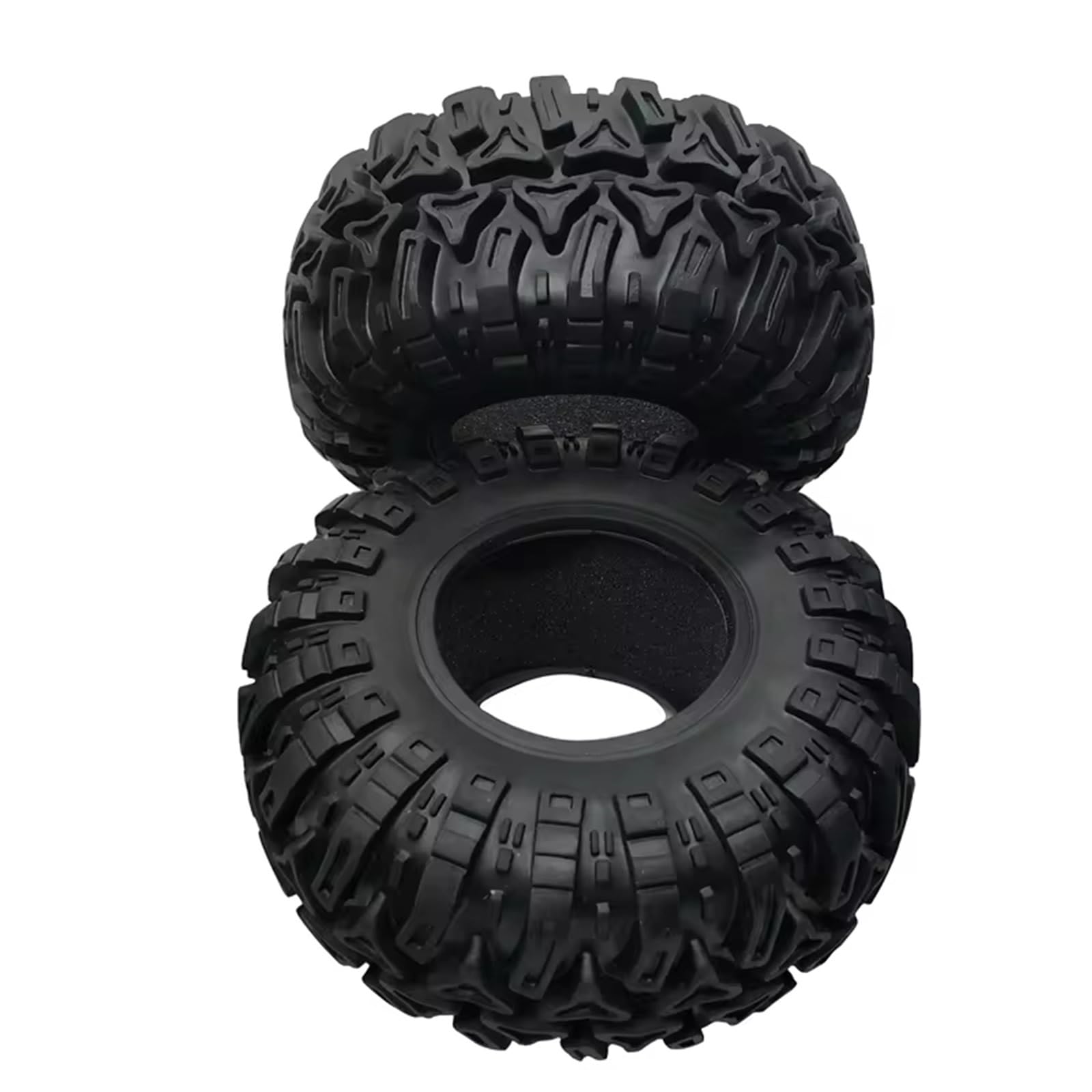 RC Pneumatici Ruote Compatibile Con Traxxas TRX4 Per Axial SCX10 Per Wraith RR10 4 Pezzi 2.2 Pollici Pneumatici In Gomma 2.2 Ruote Pneumatici 128X60MM 1/10 RC Crawler