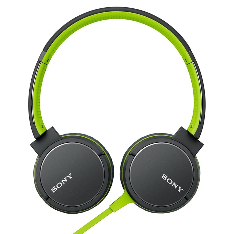 SONYヘッドホン ハイレゾ 折り畳み式 有線ライムイエロー SONY ソニー 有線 ヘッドホン 折りたたみ可 コンパクト MDR