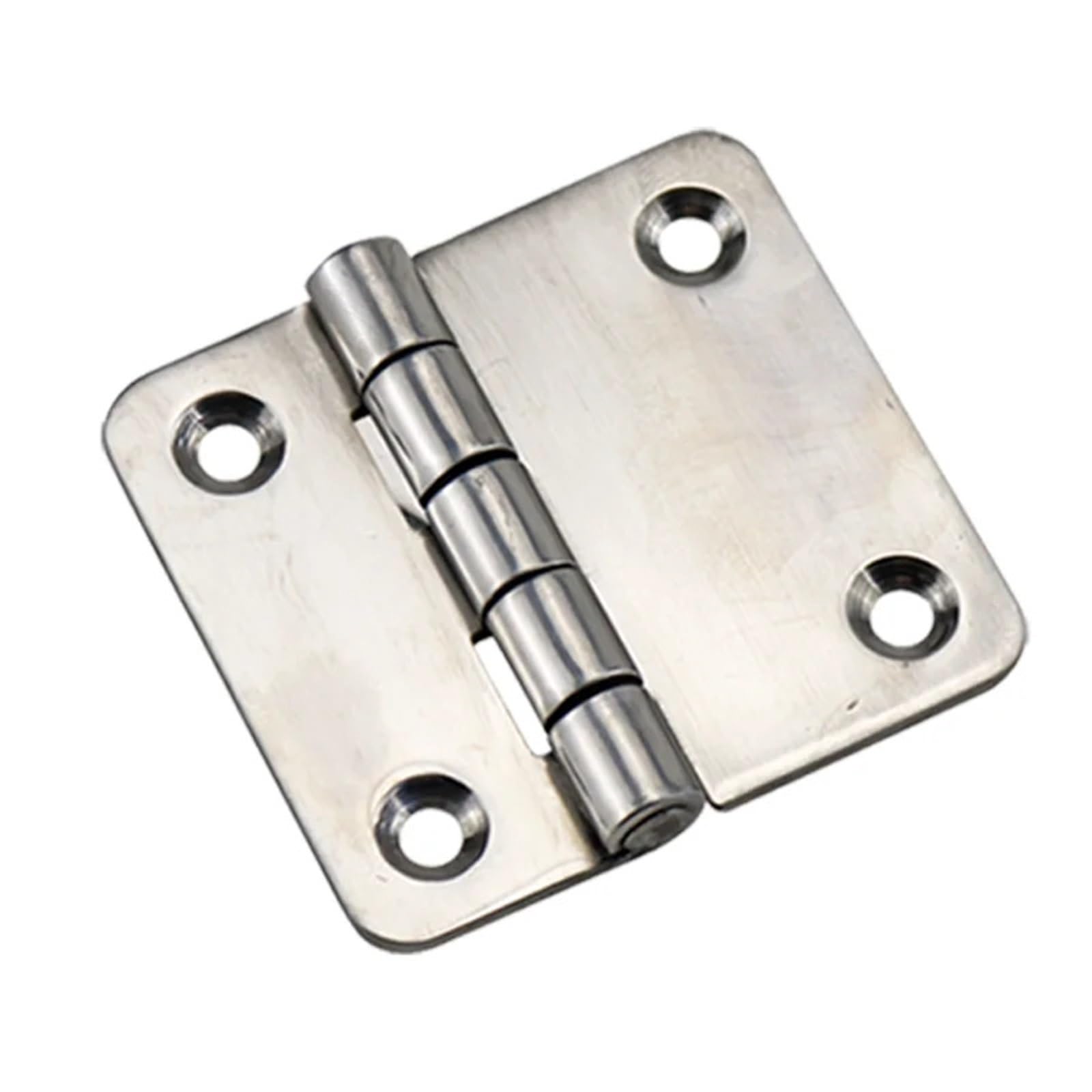 304 Stainless Steel Hinges Industrial Electrical and Mechanical Equipment Cabinet Accessories 1Pcs(Brushed)