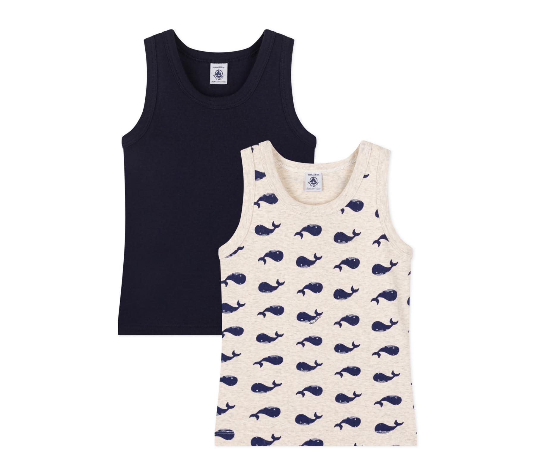 Petit Bateau Jungen Tanktops (2er Pack)