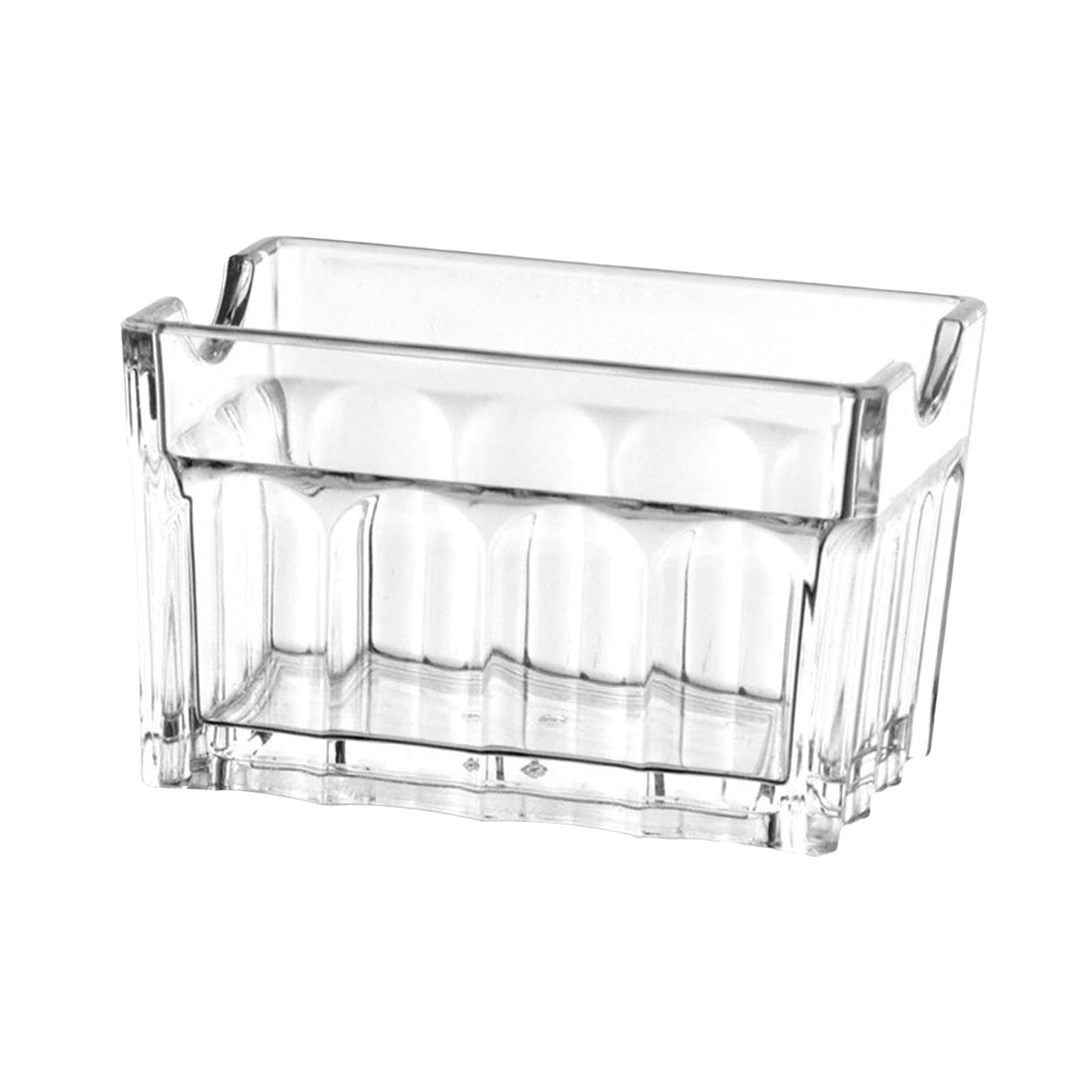 rockible Acrylic Sugar Packet Holder Tea Bag Bowl Sachets Dish Sugar Packets Tea Bag Organizer Caddy Sugar Bag Storage Container for Drawer Pantry Restaurant Hotel Guest Room Storage Boxes