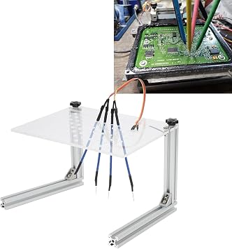 Rulbelok Vehicle LED Frame Bracket for BDM100 Kess Car Chip Tuning Tool Programming and Diagnostics with 4 Probes Pen Professional Technician Equipment