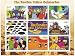 Produktbild The Beatles Yellow Submarine Briefmarkenbogen mit 9 postfrische Briefmarken - psychadelic Kunstwerk aus den 60er Jahren