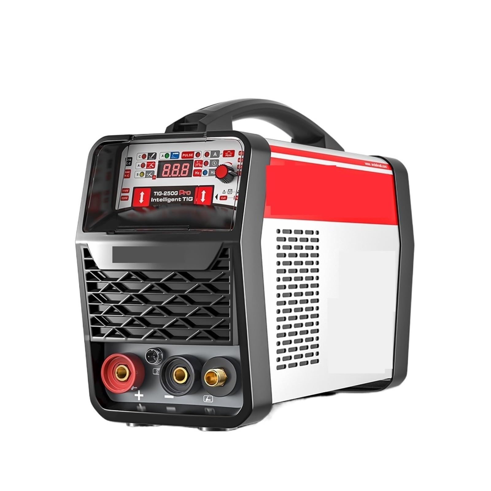 Kit de soldador, Máquina de soldadura TIG multifunción, caliente/frío/MMA/LIMPIEZA/pulso TIG 5 en 1 soldadora TIG, máquina de soldadura para metal, electricidad, bricolaje (Color : 1, Size : 1)