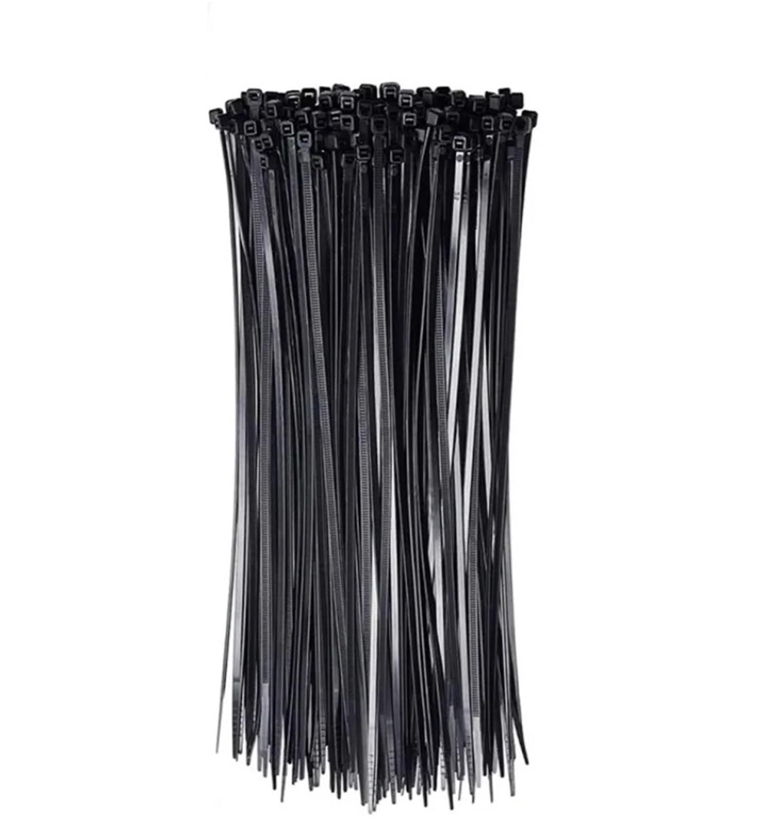Gbrcen 8X250mm Cable Ties 100Pcs Nylon Cable Ties