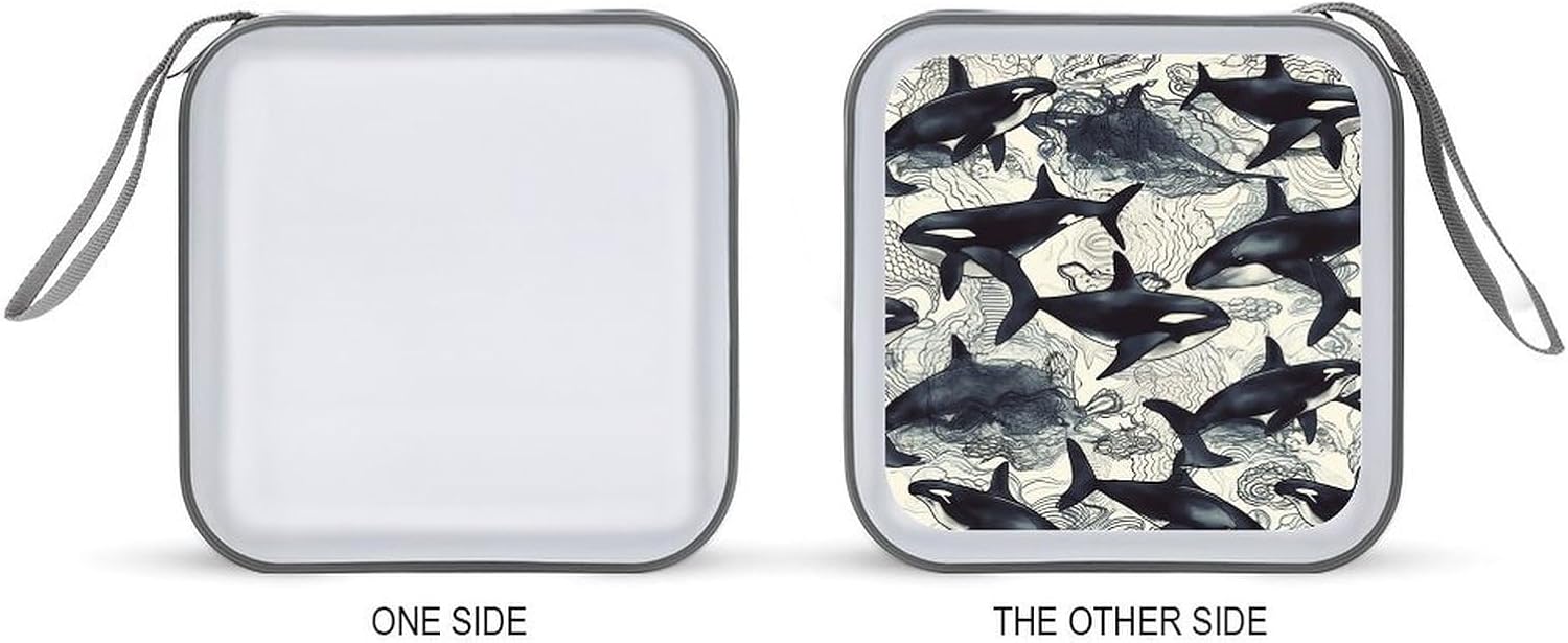 Killer Whale CD Case CD Storage Box DVD Sleeves