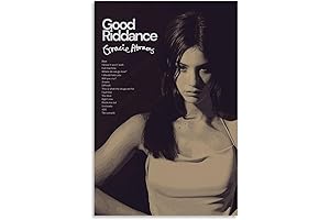 Gracie Abrams Good Riddance Vinyl Poster | Expressionist Wall Decor Canvas