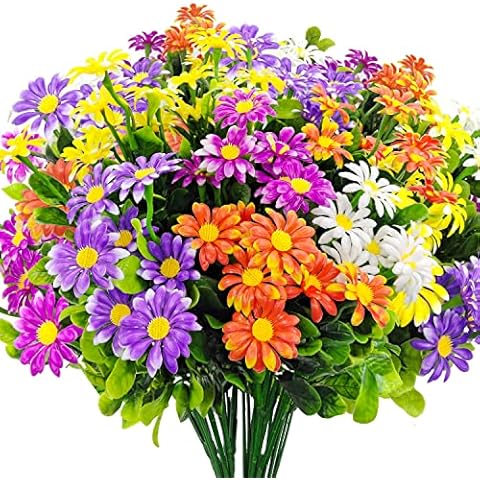 Guagb Artificial Daisies Flowers Cover