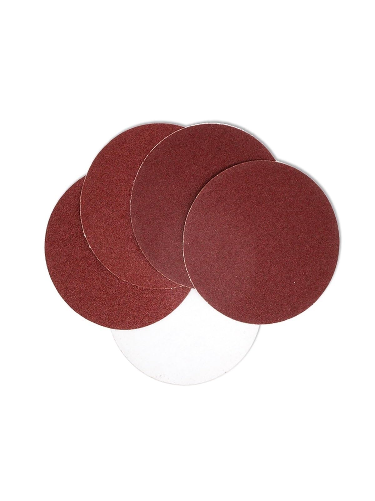10PCS hojas de lija PSA 5 pulgadas, óxido aluminio, grano 60-240 | Papel de lijado autoadhesivo en seco para madera, metal, muebles, piedra y pulido auto(1500)