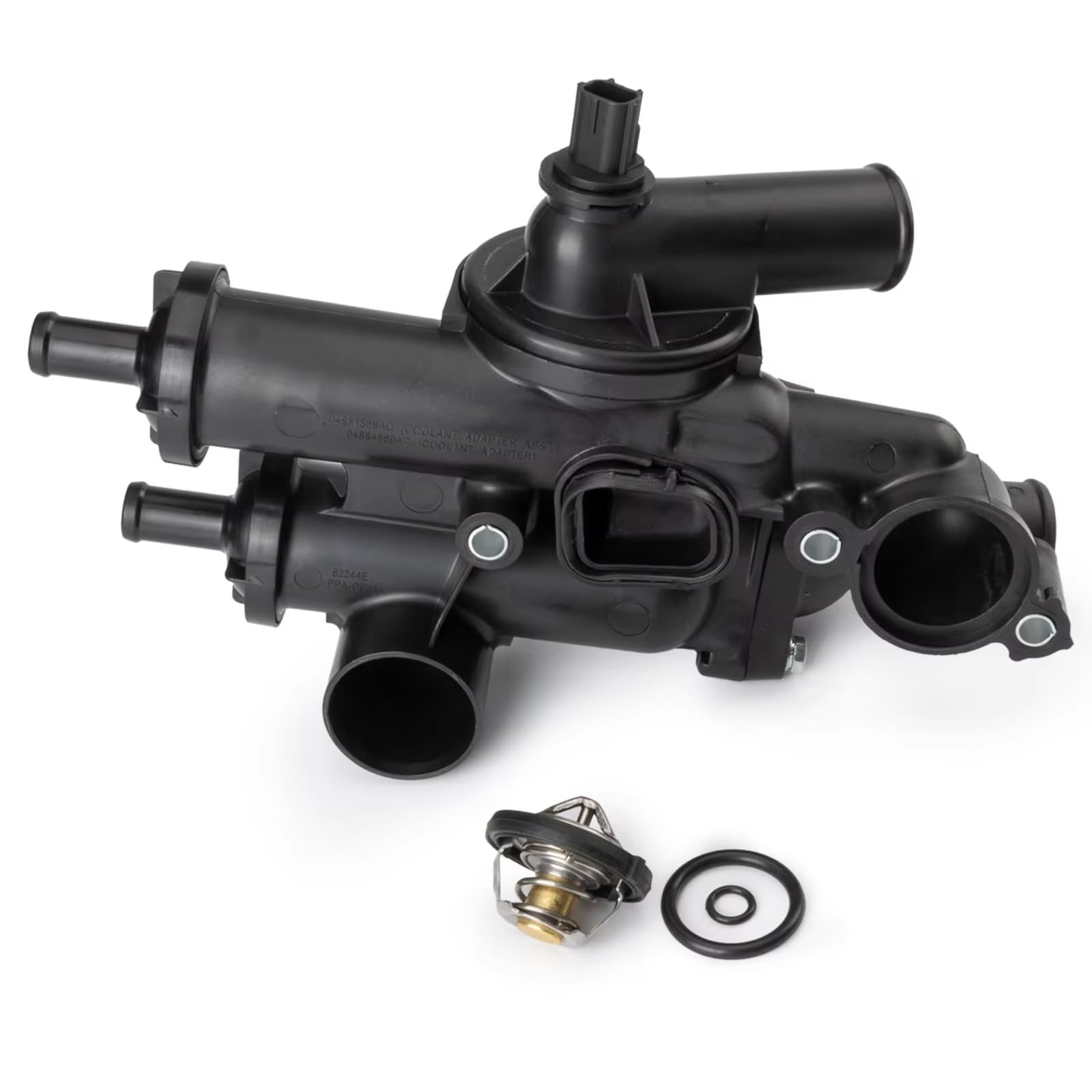 Obudowa termostatu czynnika chłodniczego dla Jeep Compass 2.0L 2.4L 2007-2017 Obudowa termostatu czynnika chłodniczego silnika samochodowego 86087