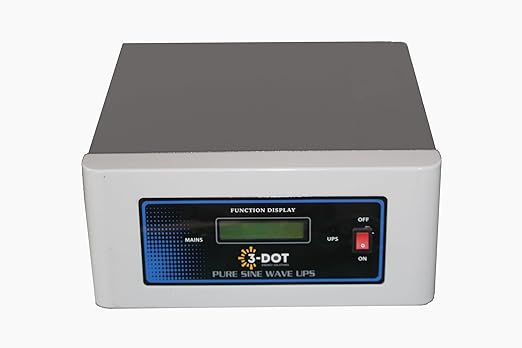 3-dot 1050VA 12 Volt Inverter - Pure Copper Transformer, Intelligent Technology, LCD Display
