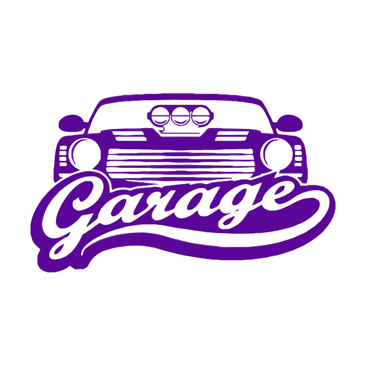 Garage Door Wall Stickers Decor Car Repair Removable Art Vinyl Decals Room Decoration Posters Large - 54x91cm