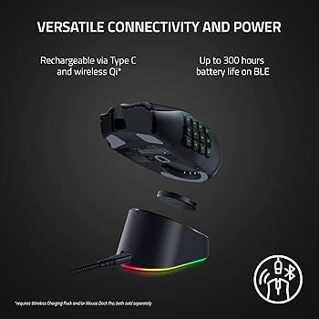 Razer Naga Pro※nagiさん専用 Amazon.com: Razer Naga V2 Pro Wireless MMO Gaming Mouse: 19+