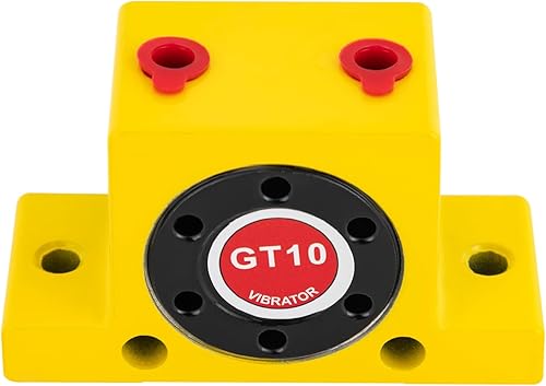 Miniatura 3 de Vibrador de turbina neumática GT10, Vibrador de turbina de aire industrial, Vibradores de turbina de alta velocidad de alta velocidad con
