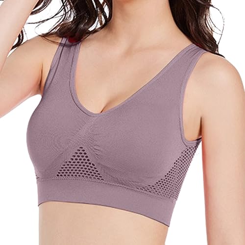 Breathable Bras for Women No Steel Ring Plus Size Soft