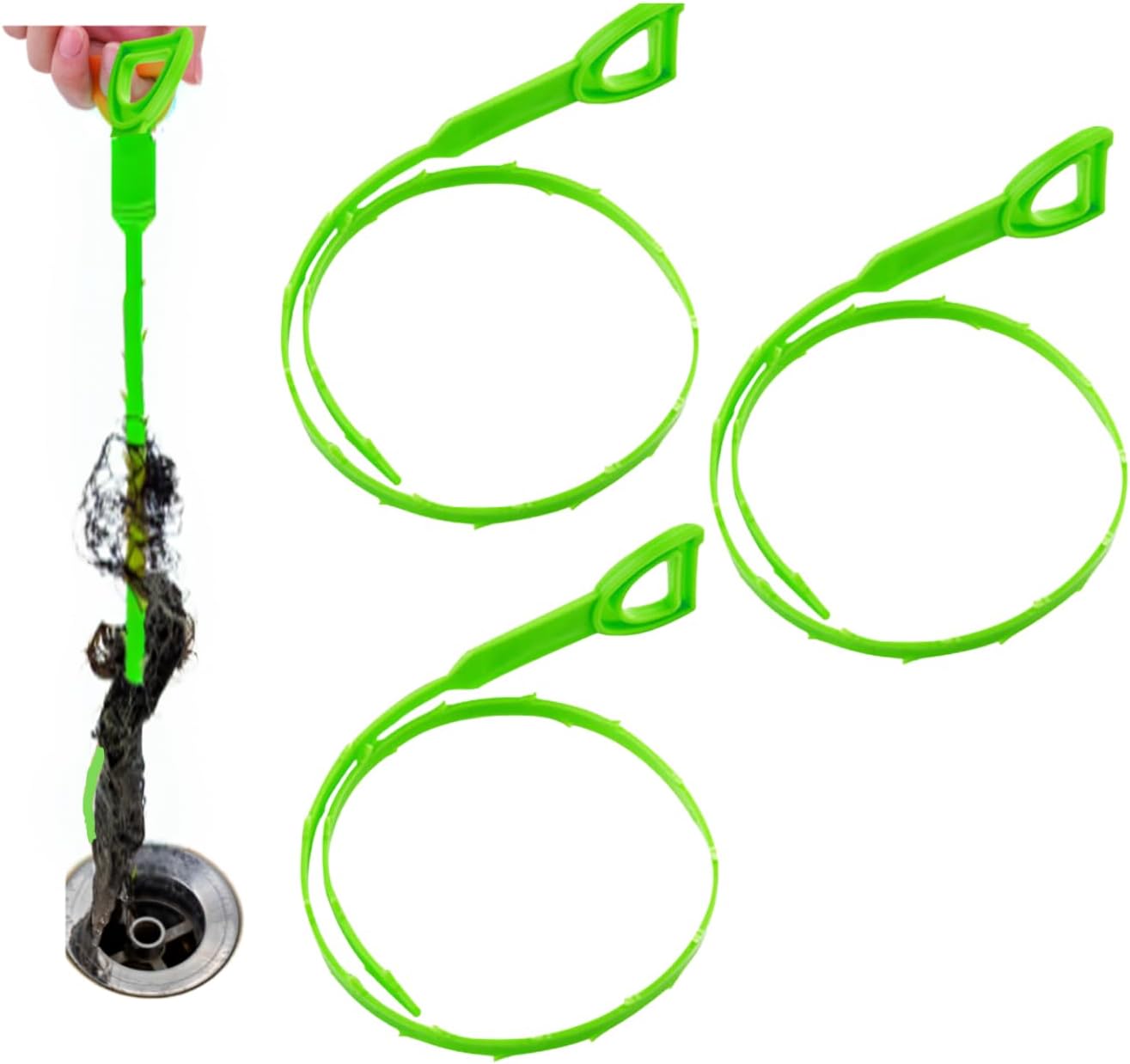 Forlivese Drain Snake, Drain Clog Remover,Hair snake Tool Drain Opener