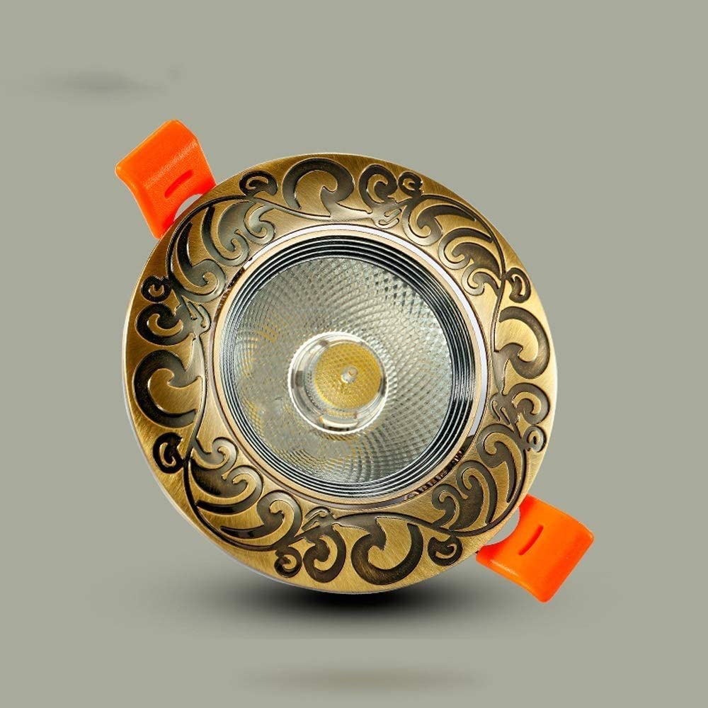 Spotlight européen LED 3W downlight encastrable de plafond lumière neutre pour salon moderne