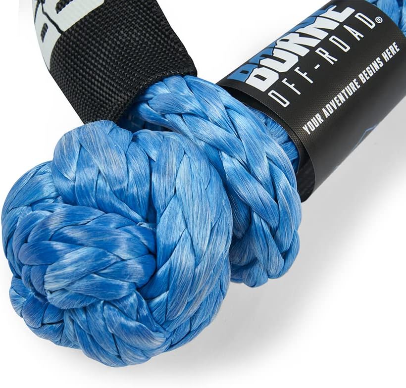Borne Off-Road Soft Shackle, 1/2", Blue