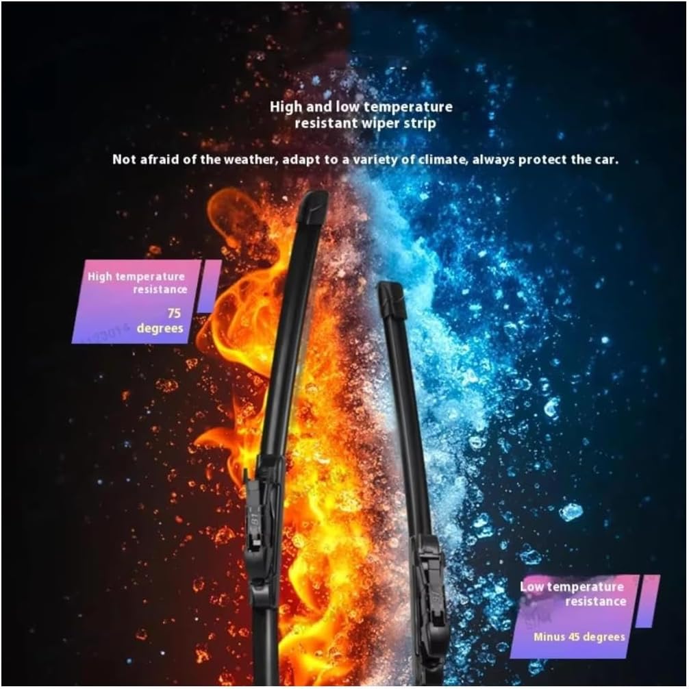 Parts for Windscreen for Mazda 6 2018 2019 2020 2021 2022 2023 Windshield Windscreen Clean Window Car Rain Brushes 24+18 Replacement Windshield Wiper Blades