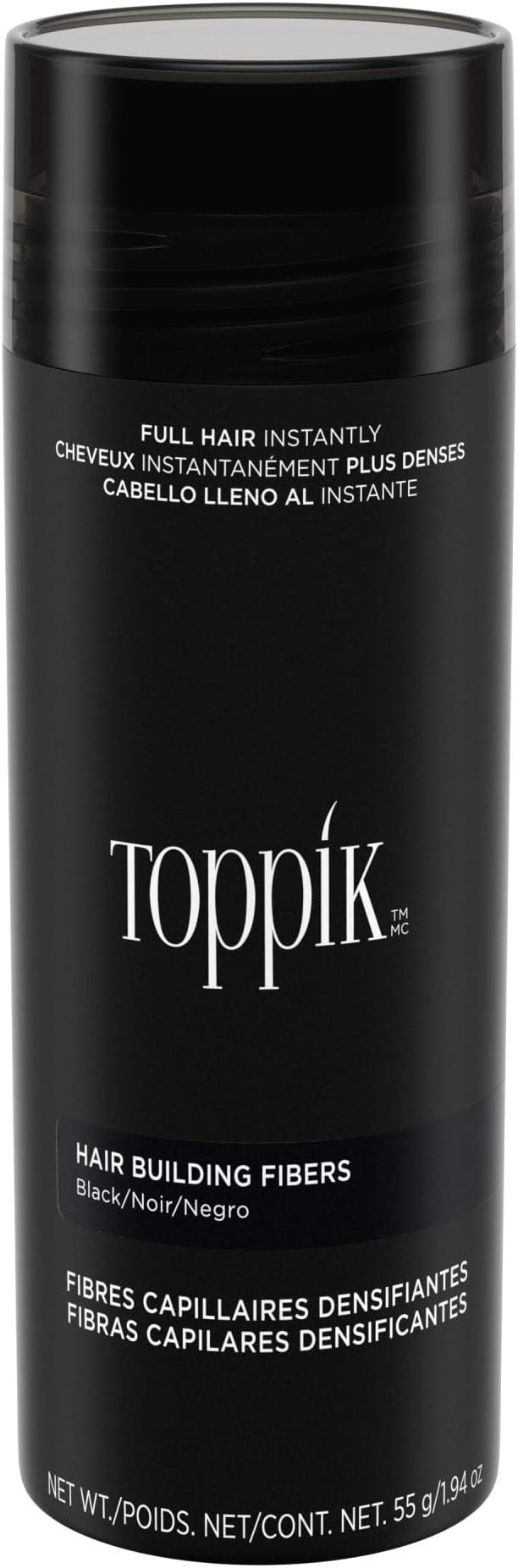 トピック ヘアビルディングファイバー 55g # Black