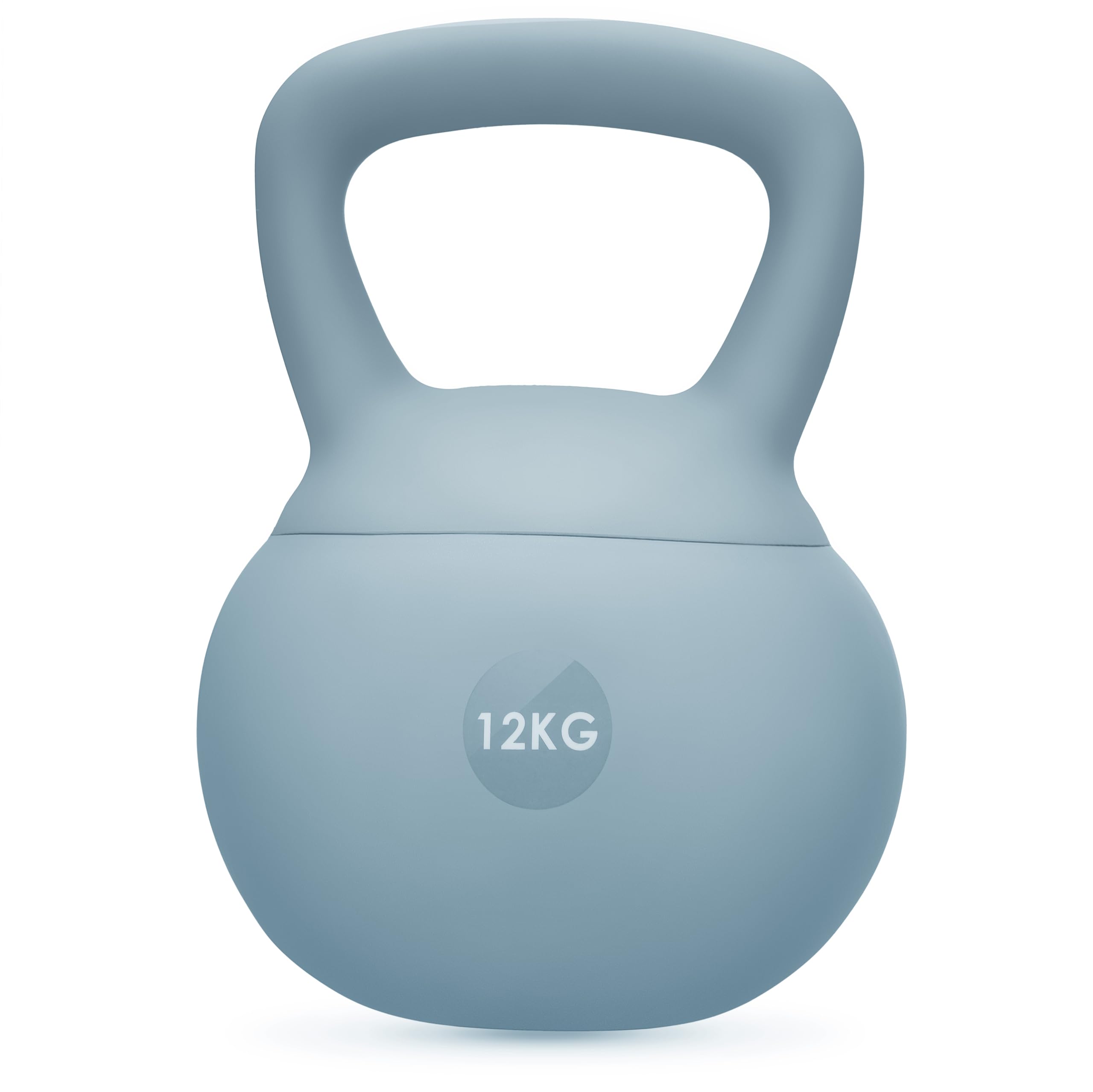 Miękki kettlebell 8 kg dla kobiet, antypoślizgowy powlekany PCW, do domu, fitnessu, do pilatesu, treningu siłowego i treningów całego ciała (miętowy zielony)
